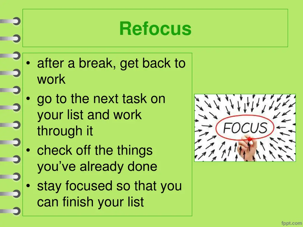refocus