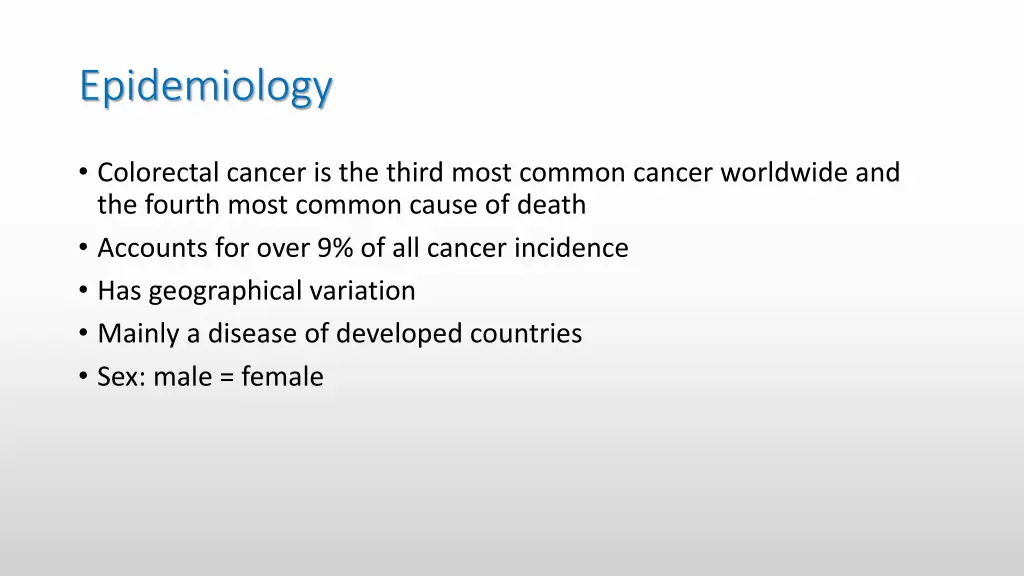 epidemiology 3