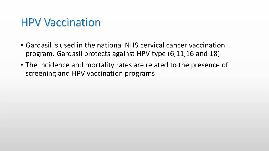 hpv vaccination
