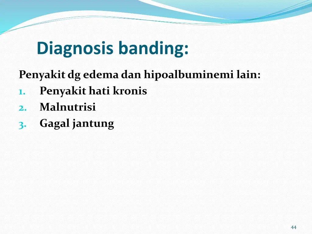 diagnosis banding