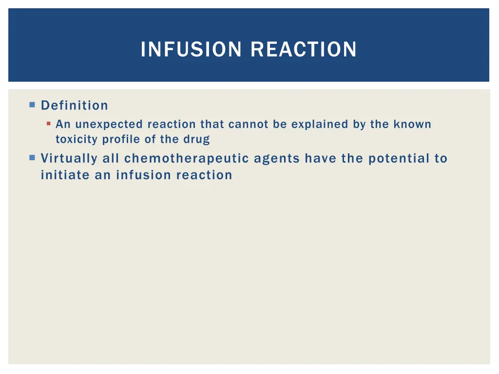 infusion reaction 1