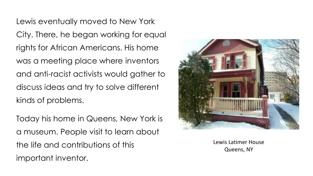 lewis eventually moved to new york city there