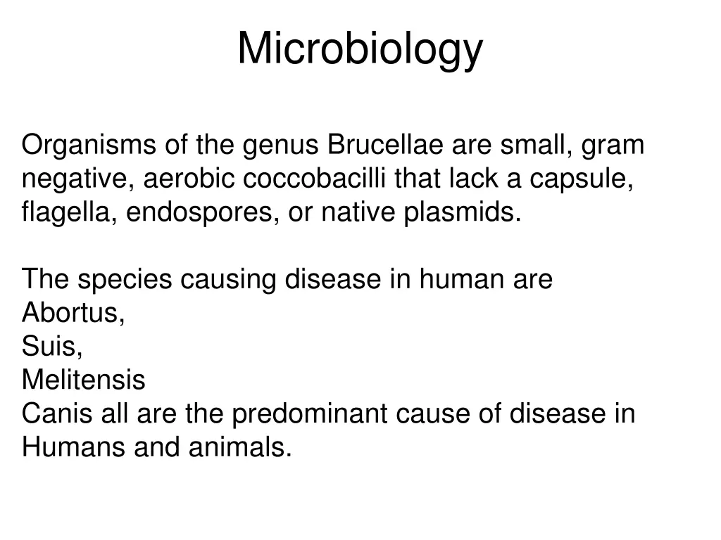 microbiology