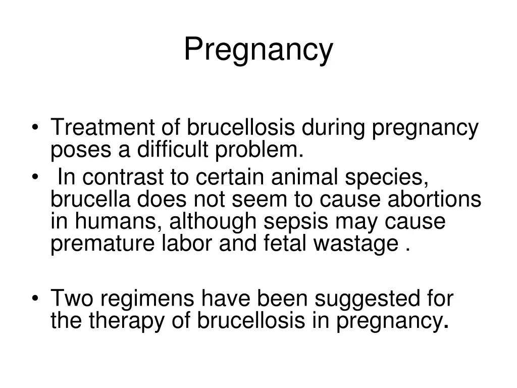 pregnancy