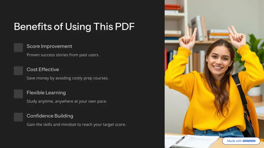 benefits of using this pdf