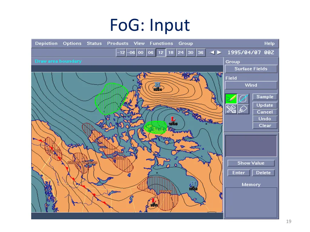 fog input