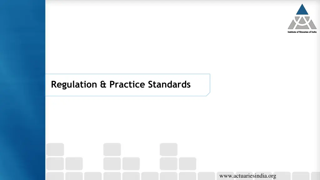 regulation practice standards