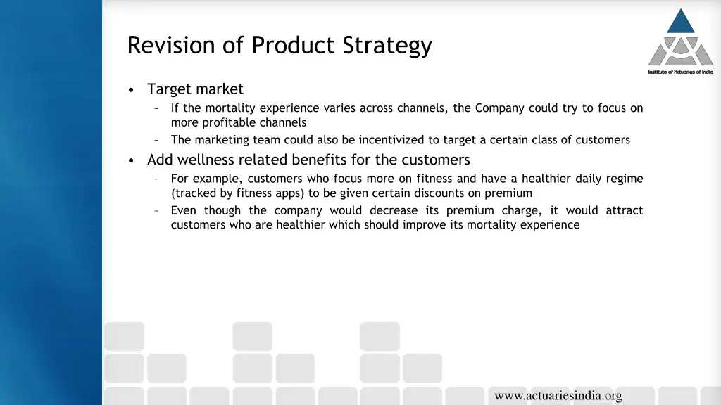 revision of product strategy 1