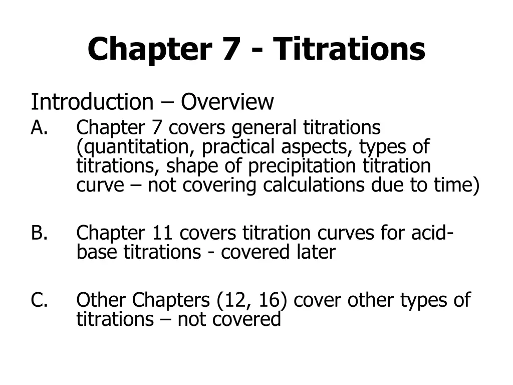 chapter 7 titrations