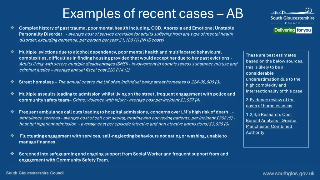 examples of recent cases ab