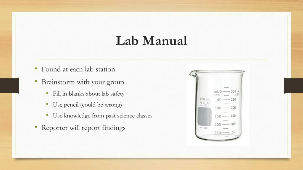 lab manual