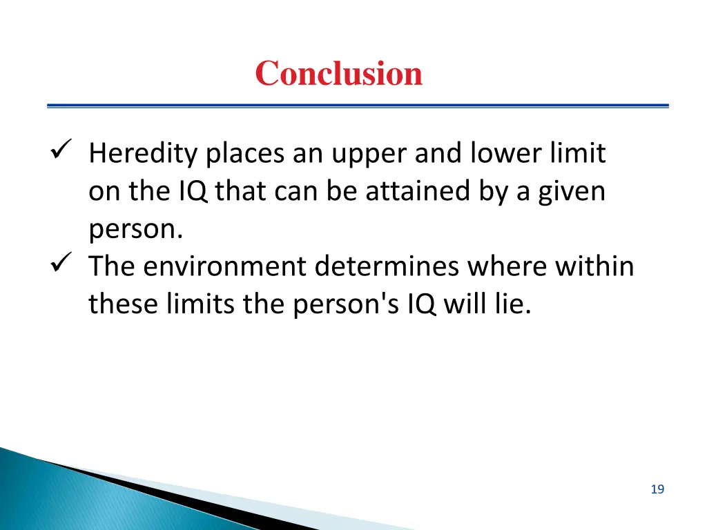 conclusion
