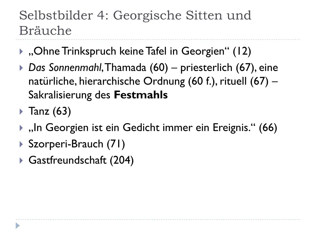 selbstbilder 4 georgische sitten und br uche