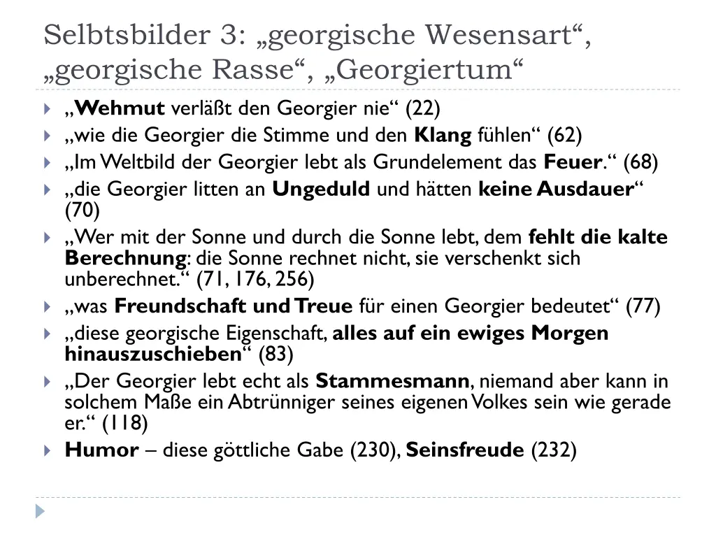 selbtsbilder 3 georgische wesensart georgische