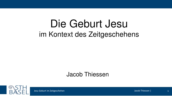 die geburt jesu im kontext des zeitgeschehens