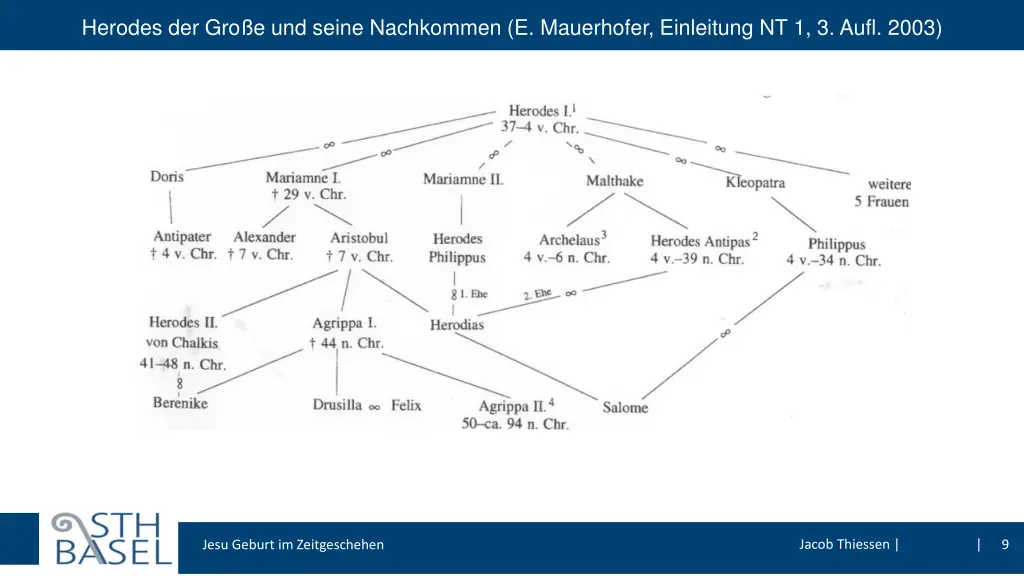 herodes der gro e und seine nachkommen