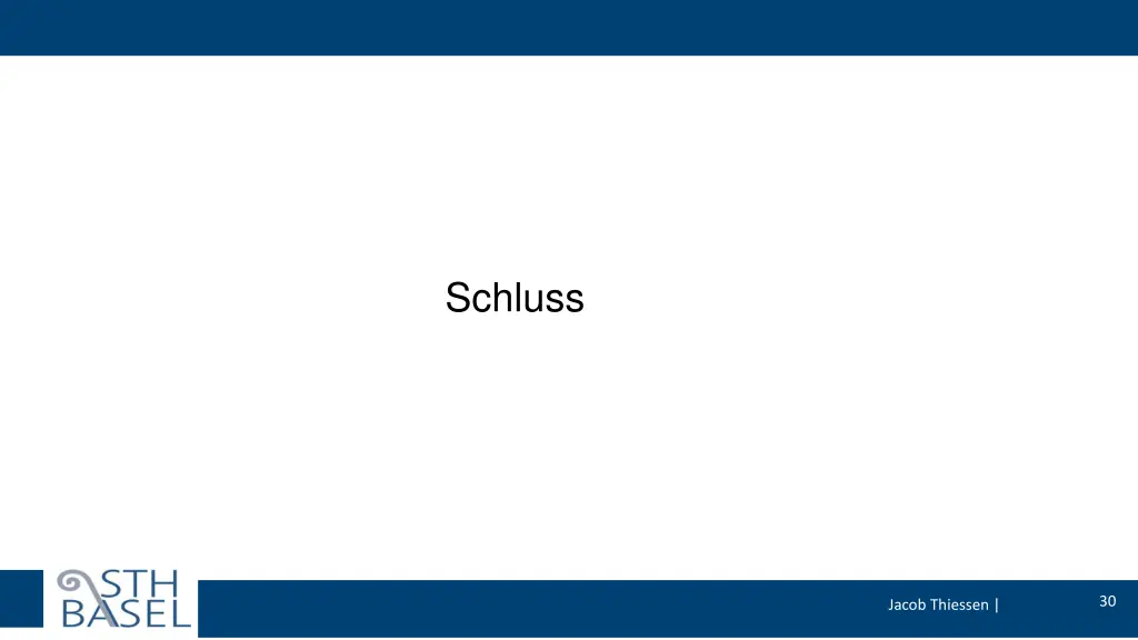 schluss