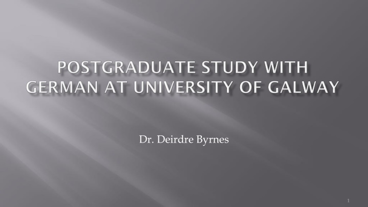 dr deirdre byrnes