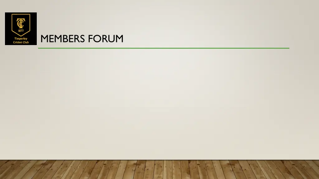 members forum