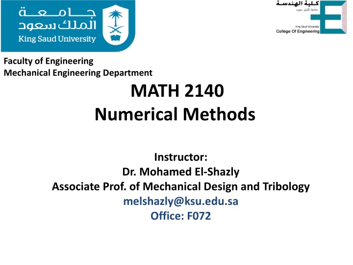 faculty of engineering mechanical engineering