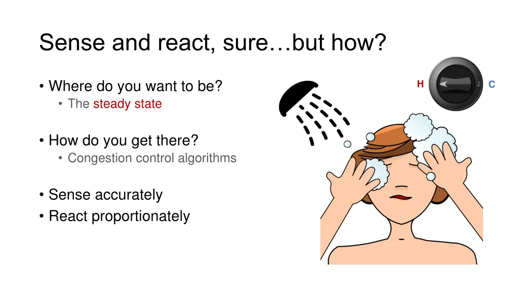 sense and react sure but how