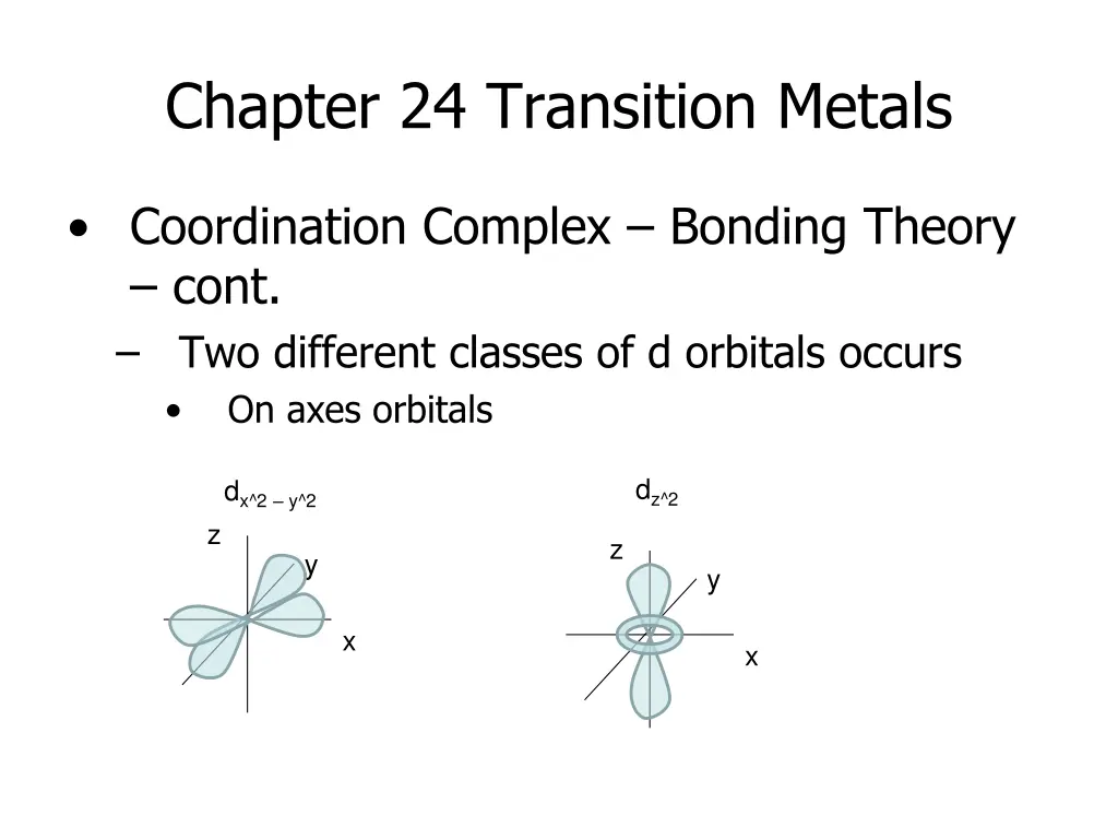 chapter 24 transition metals 2