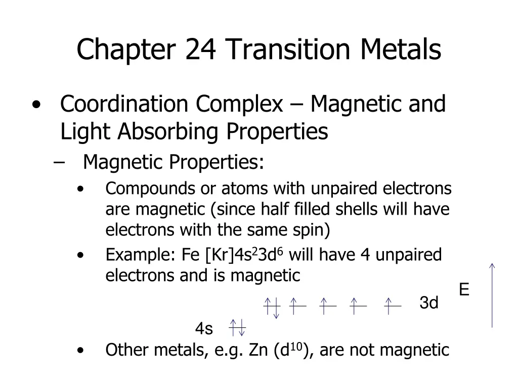 chapter 24 transition metals 8