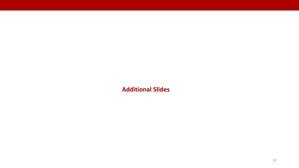 additional slides