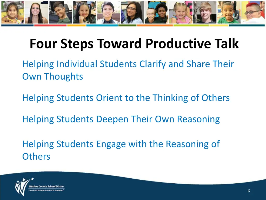 four steps toward productive talk