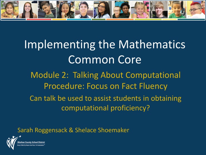 implementing the mathematics common core module