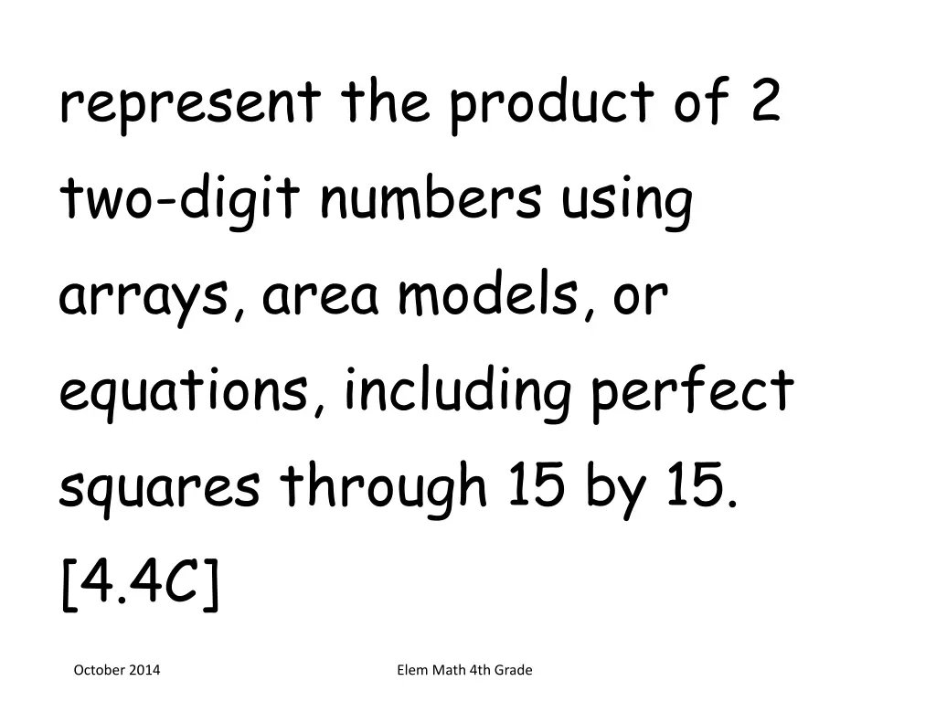 represent the product of 2 two digit numbers