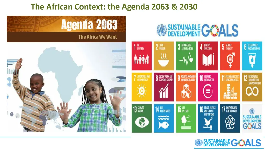the african context the agenda 2063 2030