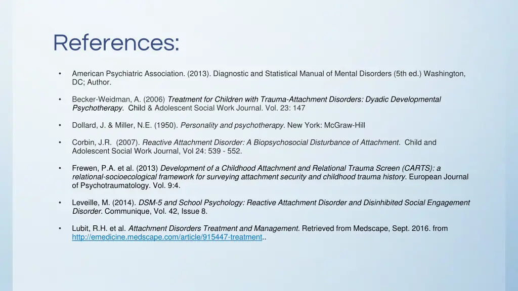 references