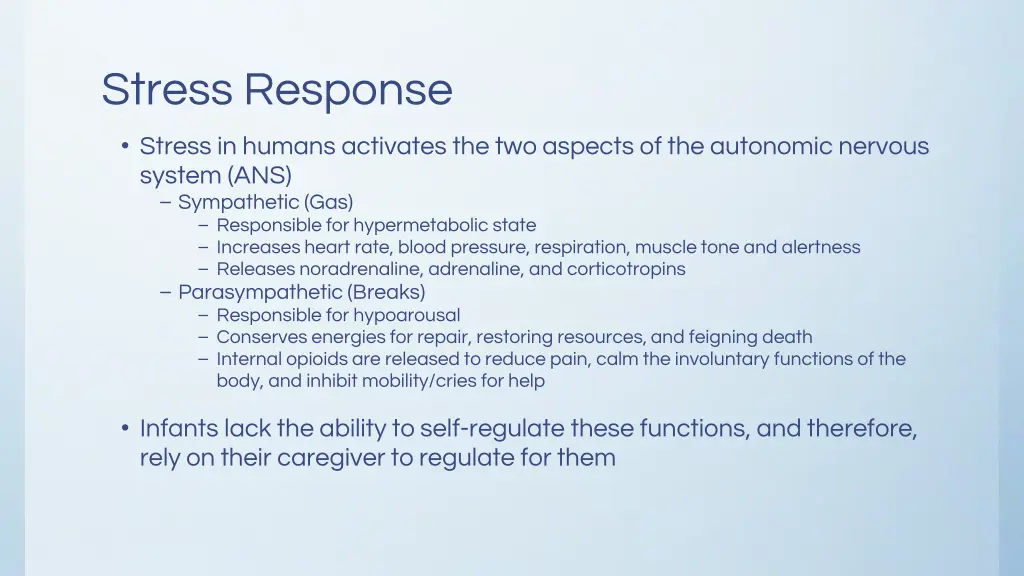 stress response