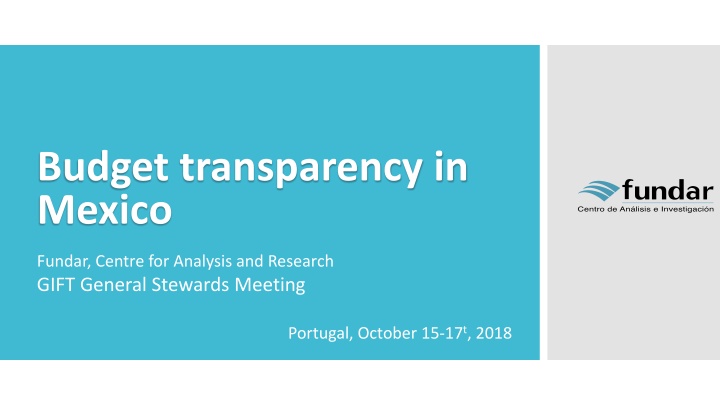 budget transparency in mexico