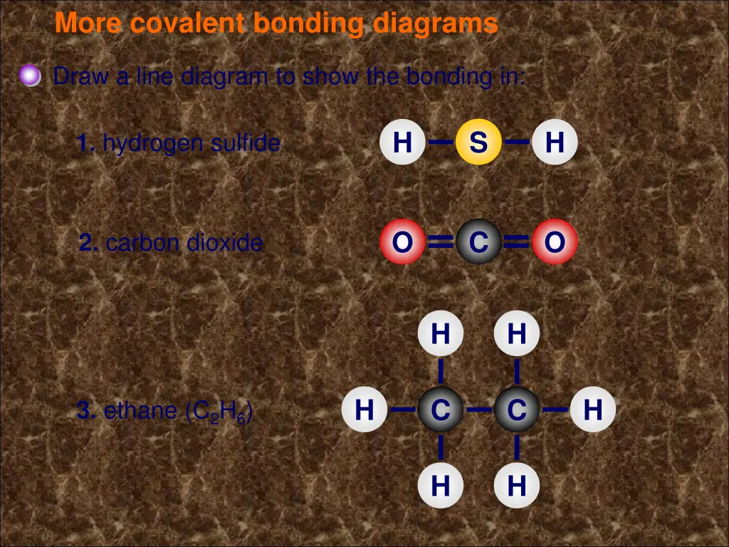 more covalent bonding diagrams