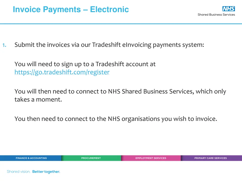 invoice payments electronic