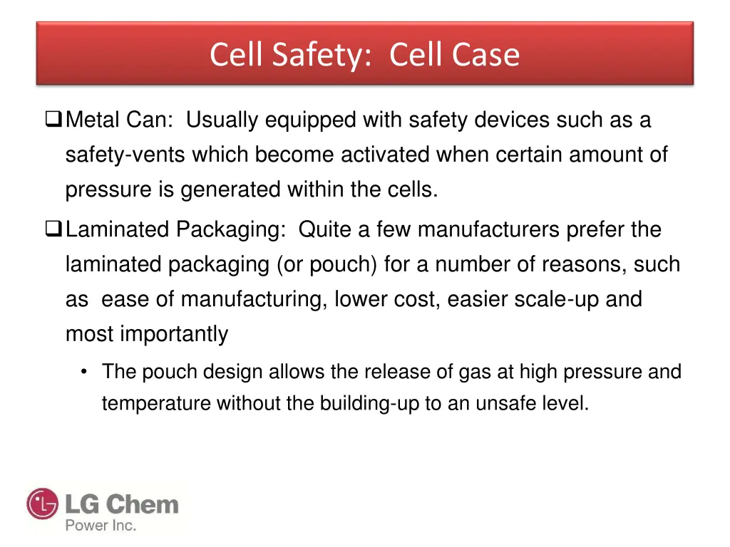 cell safety cell case