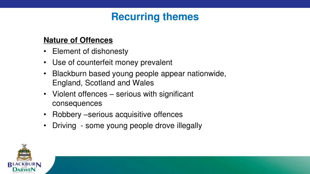 recurring themes
