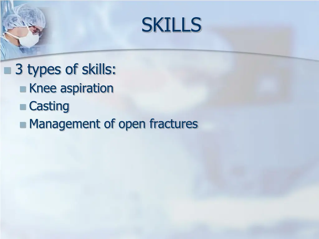 skills