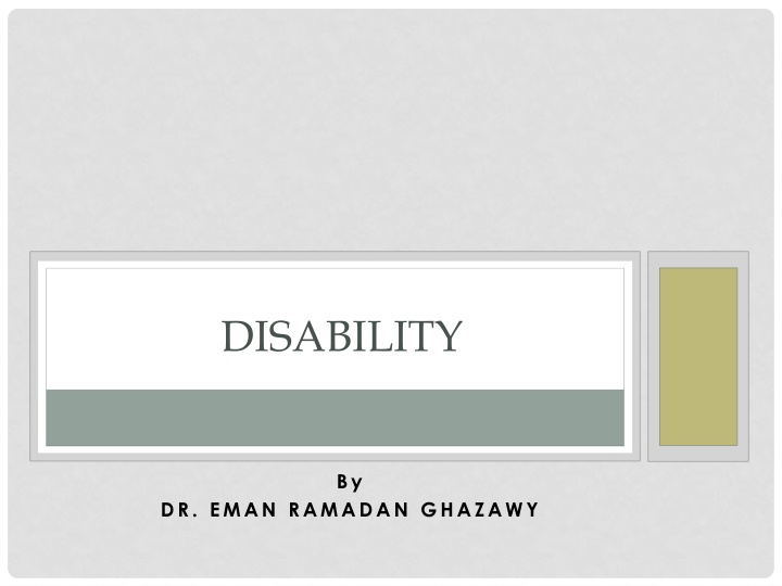 disability