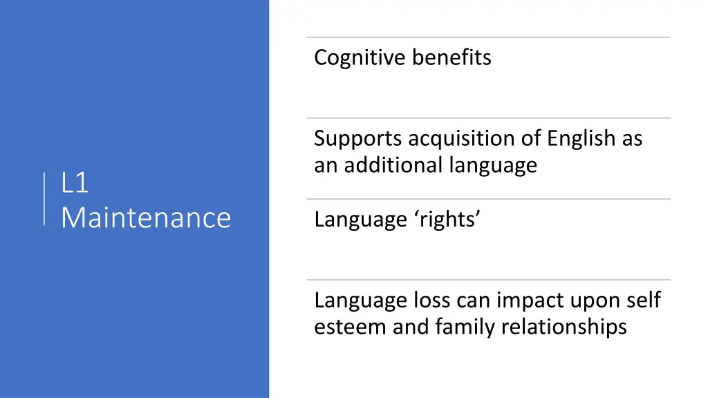 cognitive benefits