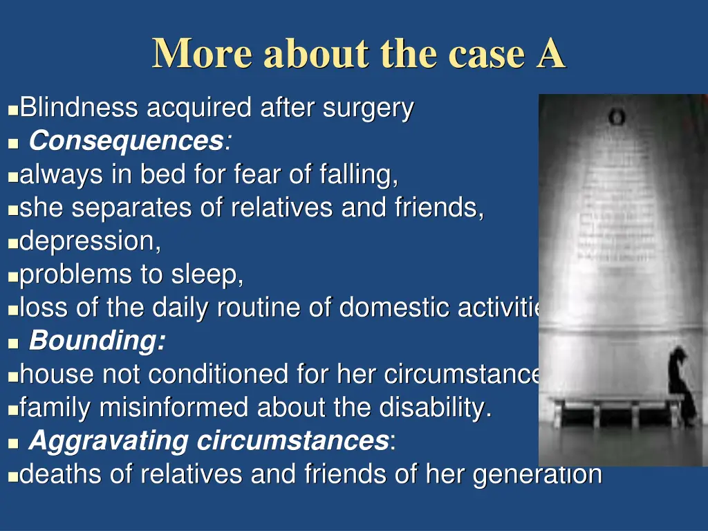 more about the case a