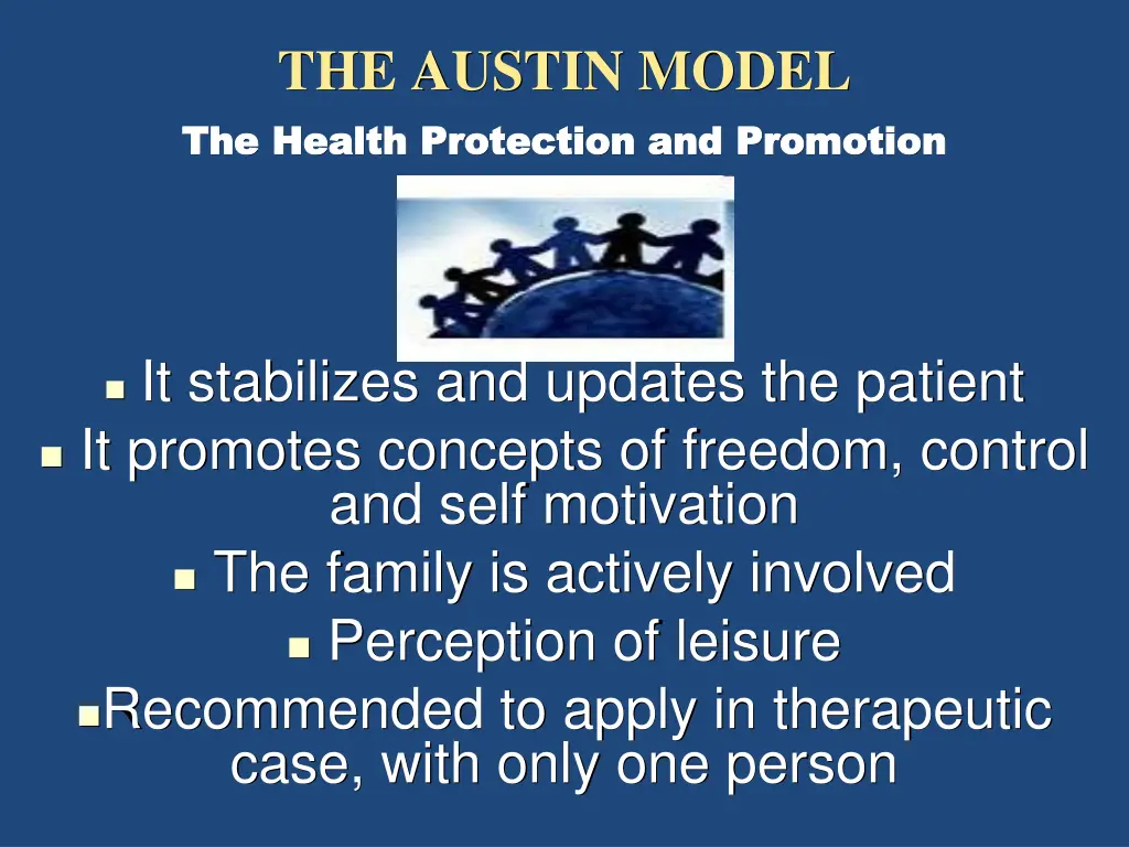 the austin model the health protection