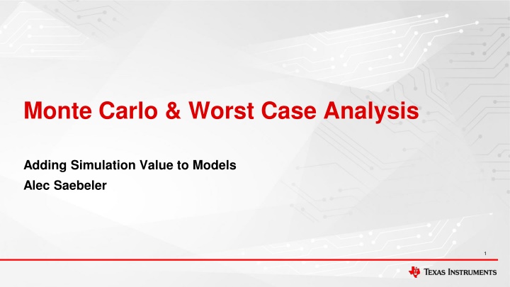 monte carlo worst case analysis