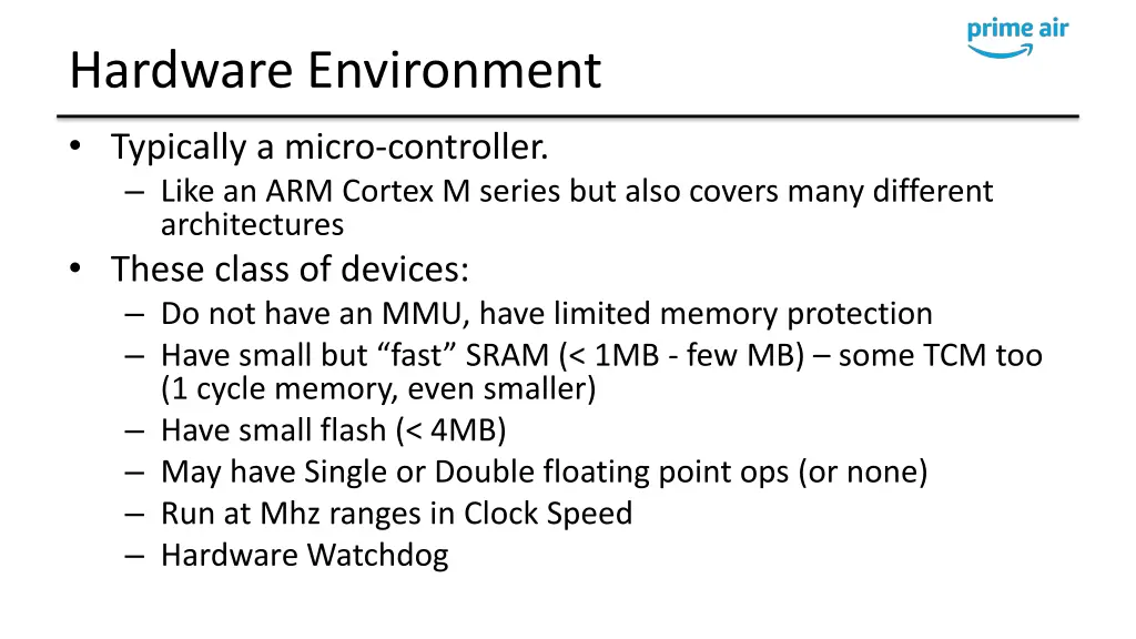 hardware environment