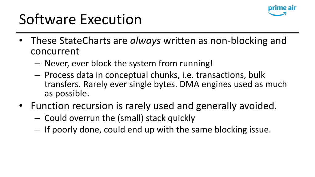 software execution