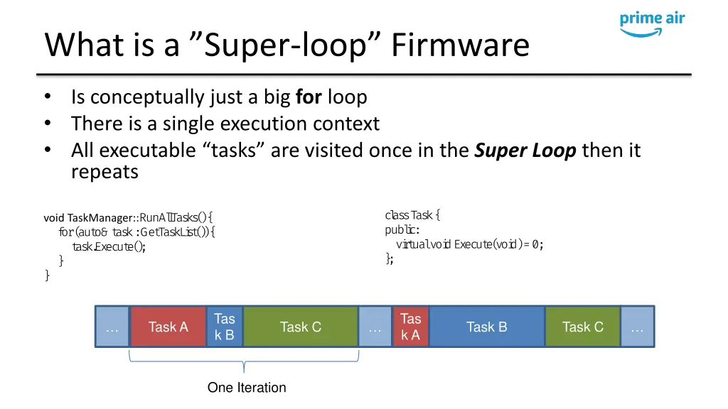 what is a super loop firmware