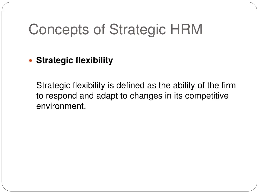 concepts of strategic hrm 3