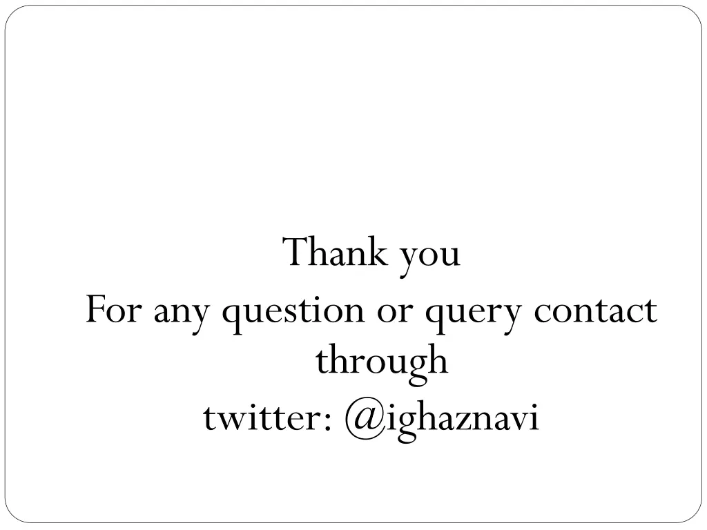 thank you